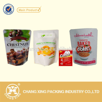 China Wholesale Food Packaging Stand Up Pouch For Juice Dried Fruit Packaging Pouch