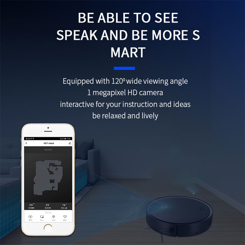 Smart Robot vacuum cleaner xiaomi with self-emptying dustbin