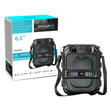 ลำโพงไมโครโฟน Boombox ไร้สายพร้อมคุณสมบัติคาราโอเกะ - GTS -1191