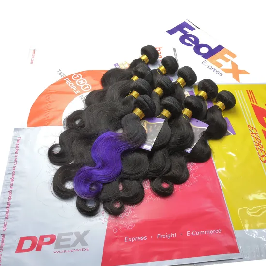Raw Virgin Unprocessed 10a cuticle aligned hair weft free shipping