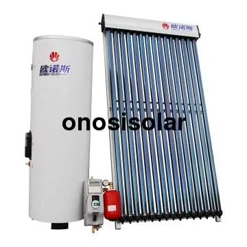 pressurized heat pipe solar water heater  system