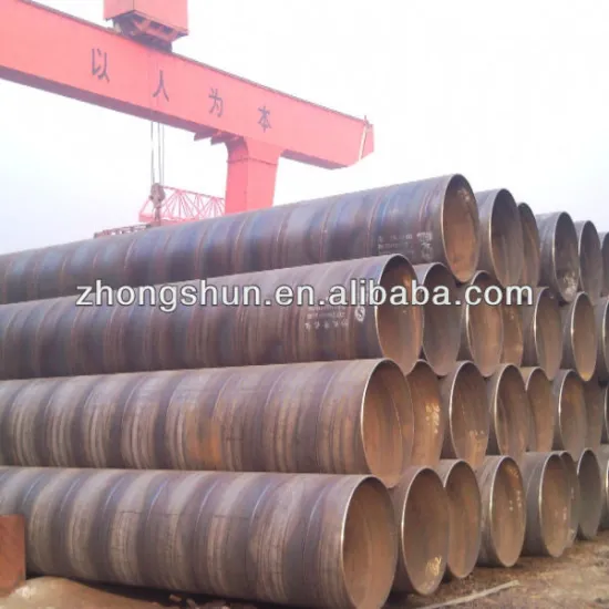 SSAW-EN10217 P265 steel pipes/tubes for pressure purpose