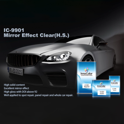 High Gloss Mirror Effect Clearcoat Car Refinish