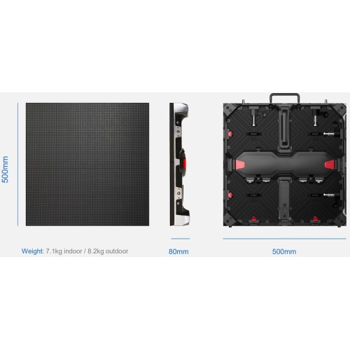 P2.9 indoor rental led display panel