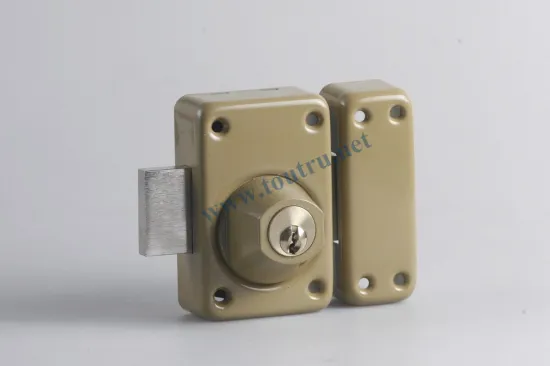 136 Vachette Security brass rim door lock