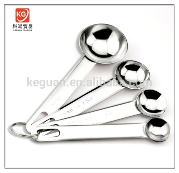 L-014 Stainless Steel Measuring Spoon Set (4 Piece)
