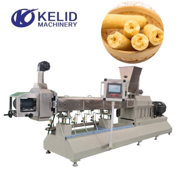 CE Double Screw Extruder Core Diisi Jalur Pengolahan Makanan Camilan