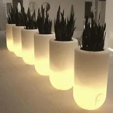 OEM Rotational flower pots, plastic flower pots by rotomoulding