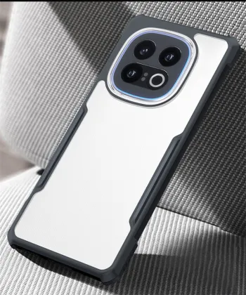 Shockproof TPU Bumper with Clear Acrylic Back Cover for Vivo IQOO 13