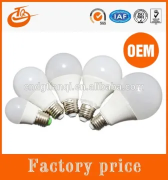CE ROHS approved 100lm/w 3w to 12w e27 led bulb