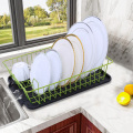 iron metal dish rack dish holder single over dish rack storage kitchen colored