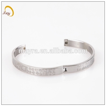 latest fashion bangles stainless steel bangle