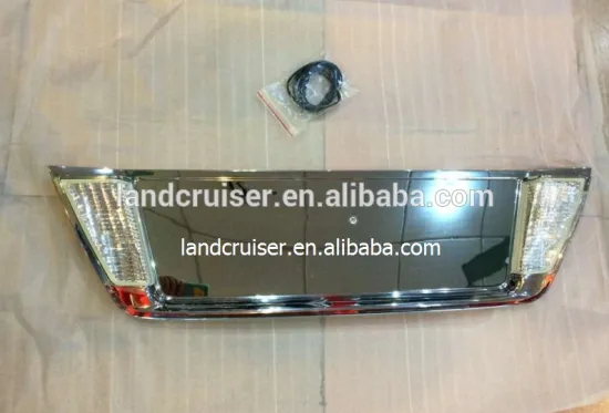 rear License plate for toyota land crusier lc200/fj200 2012-2016, land cruiser rear license plate with light