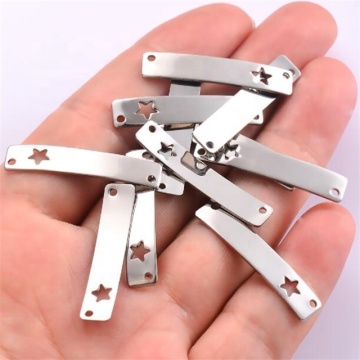 Yiwu Aceon Stainless Steel Two-Hole Rectangle Bar Connector for Bracelets