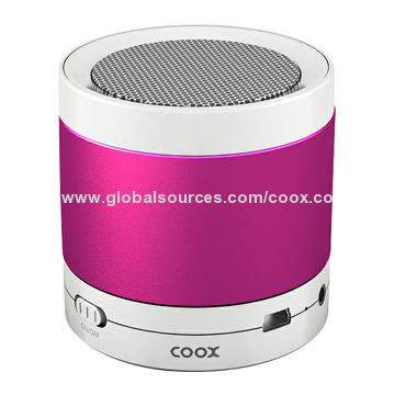 Mobile Phone Mini Bluetooth Speaker, Version 2.1, 3W Output, Handsfree/TF Card/Aluminum Appearance