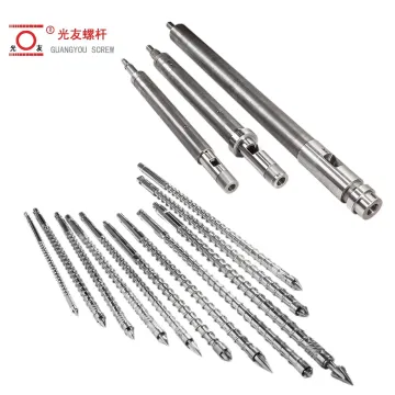 Krauss Maffei Kmd 41cralmo7 Extruder Screw at Barrel Parts