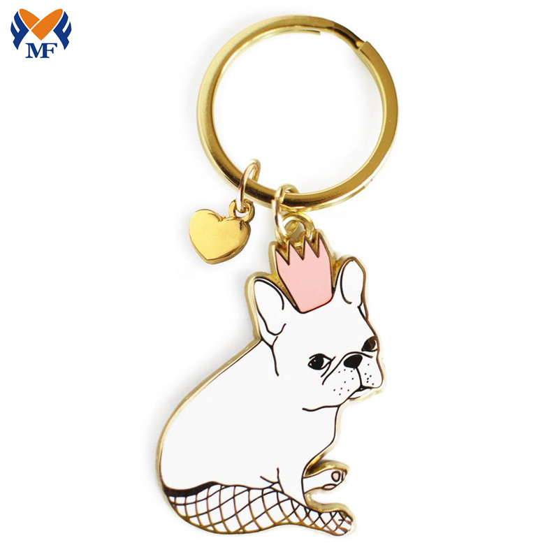 French Bulldog Keychain