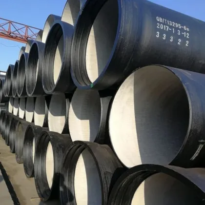 ISO2531 Push-in Joint Centrifugal Casting Ductile Iron Pipe
