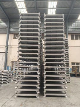 Powder Coating Heavy Duty Warehouse Stackable Steel Stillage