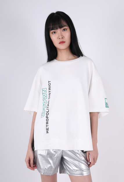 LADIES LEISURE COMBINED T-SHIRT