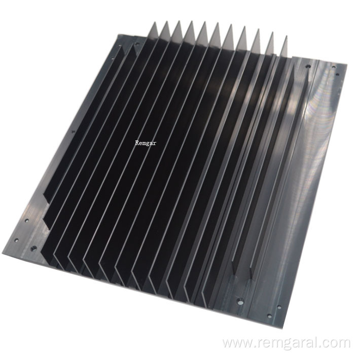 CNC machining extrusion aluminum heatsink for led