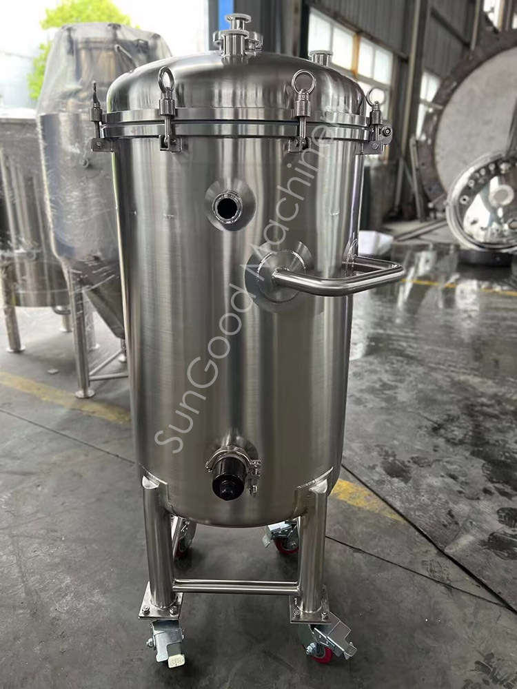 hop back/yeast propagator/yeast propagation tank