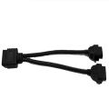 OBDII 16P-Stecker für zwei Anschlüsse