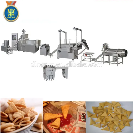 Wheat flour snacks extruder