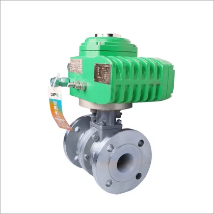 Electric Lined Fluorine Ball Valve