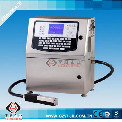 Waterproof CIJ Inkjet Printer for Bags, Pipes, Bottles, and Boxes