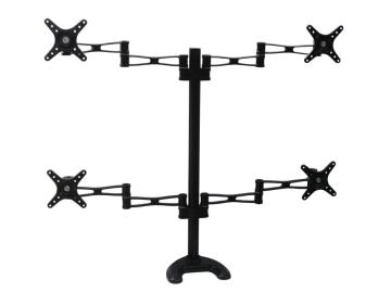 Desktop  stand for 4 montors up to 27 inch