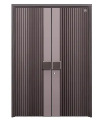 Modern Aluminum Villa Entrance Door Metal Pivot Door