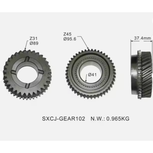 Customization 8-94435-164-1: Auto Parts Gearbox Transmission Gear 45T/31T 4JA1 TFR54 FOR ISUZU