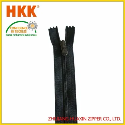 Hot sale no.3 weave nylon zipper