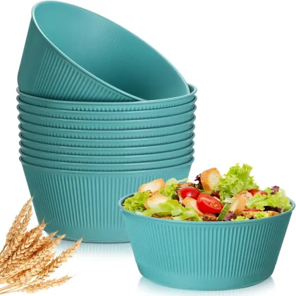 50oz Wheat Straw Large Cereal Bowl - Microwave and Dishwasher Safe