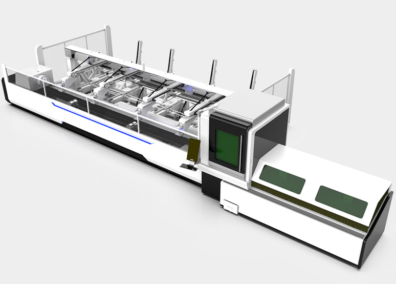 fiber laser tube cutting machine