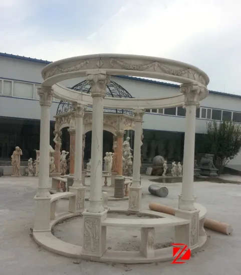 White marble gazebos for sale