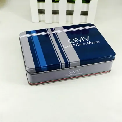 rectangle specialty gift packaging tinplate box