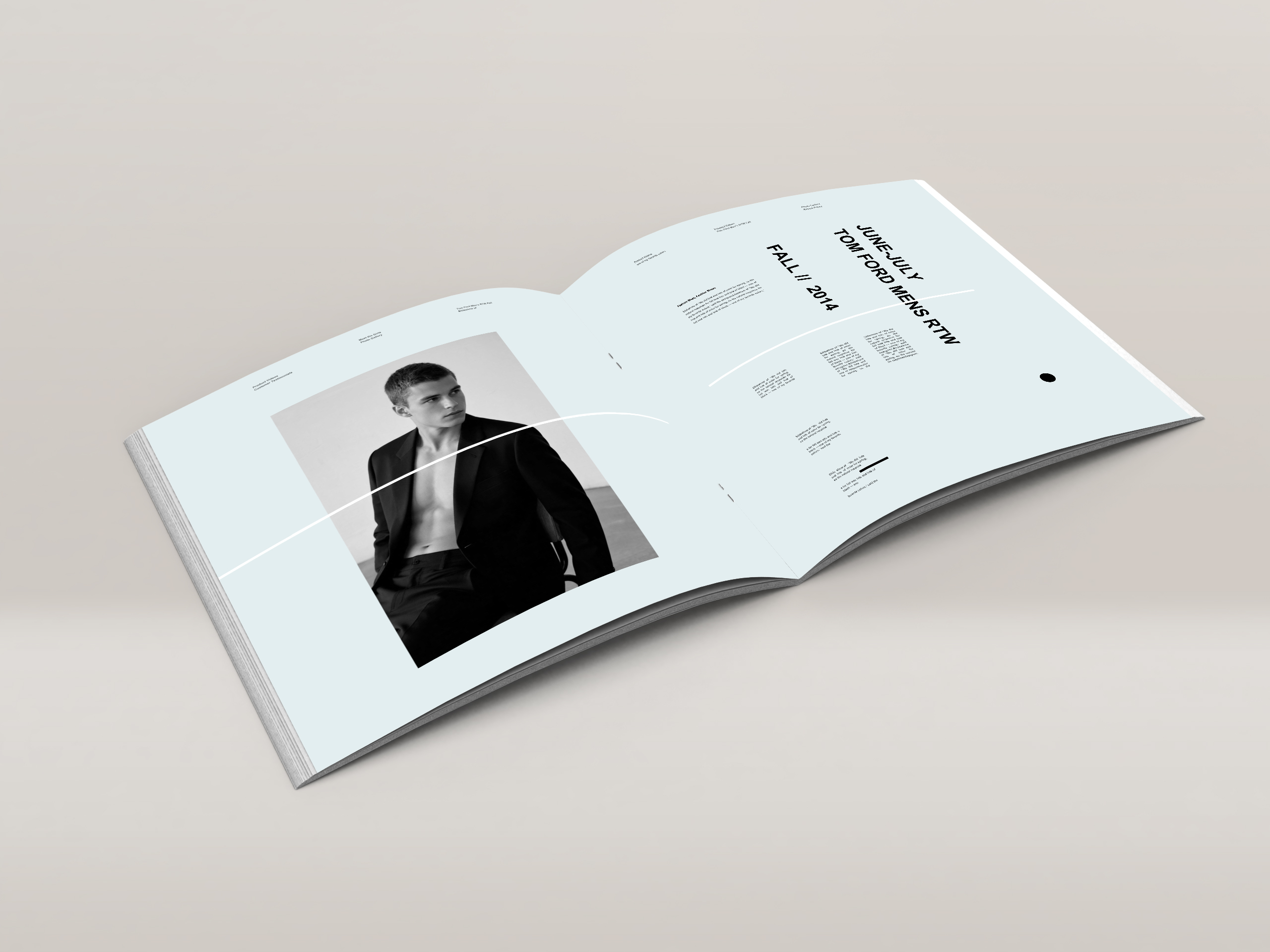 Libro/revista en blanco y negro