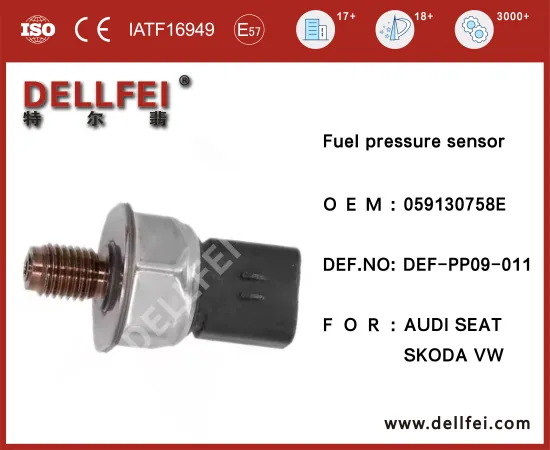 Fuel Rail Pressure Sensor 059130758E for AUDI,SEAT,SKODA,VW