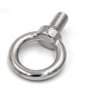 304 Stainless Steel Lifting Eye Nuts, Screw Ring, Eyebolts, and Hooks from M4 to M24