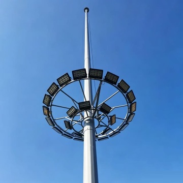 Height Street Light High Mast Lighting Poles led high mast light pole Manufactory