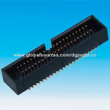 1.27 x 1.27mm (0.050 x 0.050-inch) Box Header, SMT Type, 5.85mm Height
