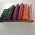 PVC Synthetic Artificial Faux Leather Fabric for table covers