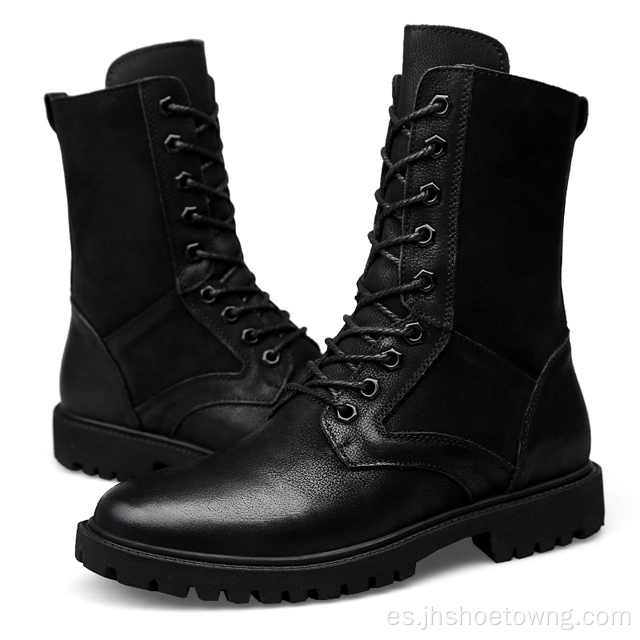 Botas de combate para hombre Invierno cálido