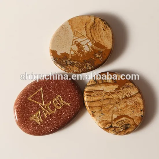 2015 hot sell engraved inspirational word stones
