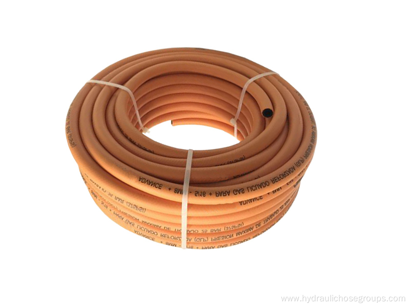 Red Black PVC Gas Hose