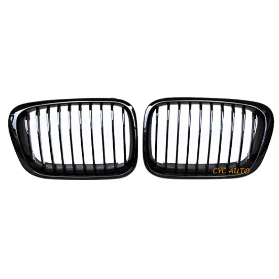 BMW E46 3 Series Gloss Black Front Grille 1998-2001