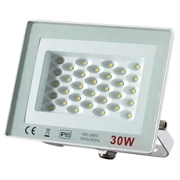 RONSE 30W Solar Street Light - Outdoor IP65 LED Flood Light Solar System