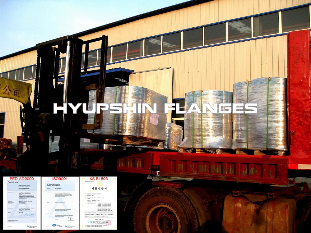 Hyupshin Flanges Delivery Export